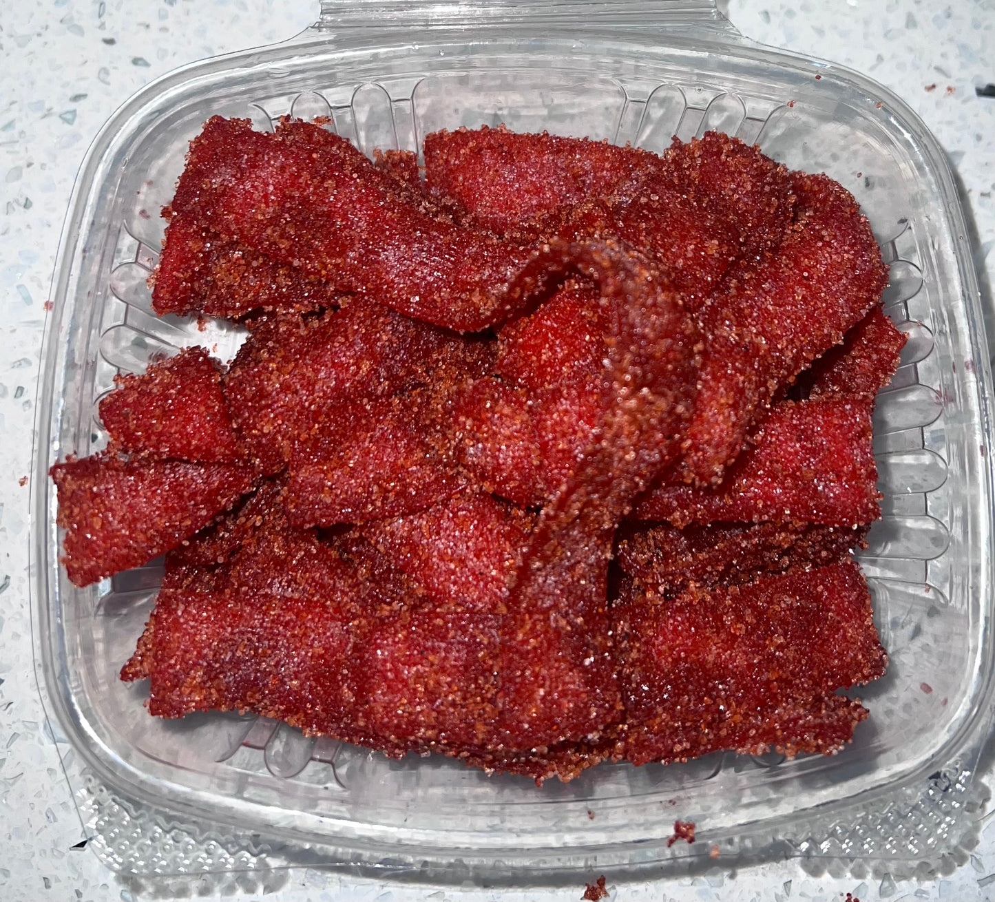 Spicy Sour Strawberry Belts